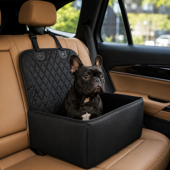 RoadNest Quilted Dog Car Booster Seat