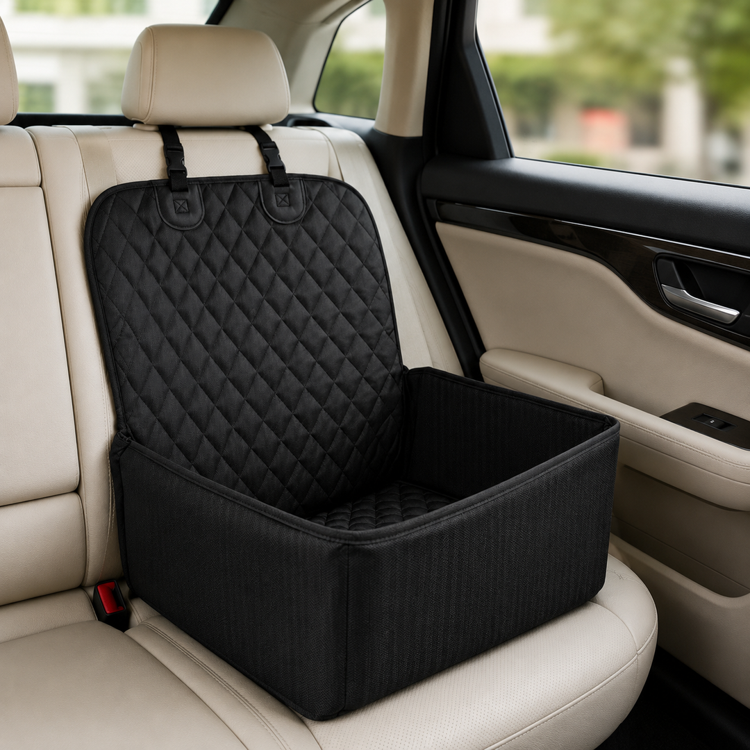 RoadNest Quilted Dog Car Booster Seat